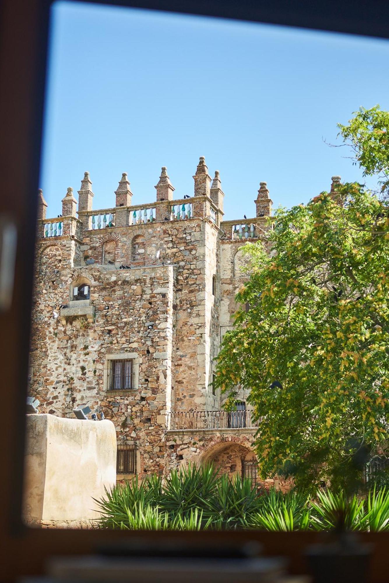 Hotel Casa Palacio Pereros Caces 外观 照片