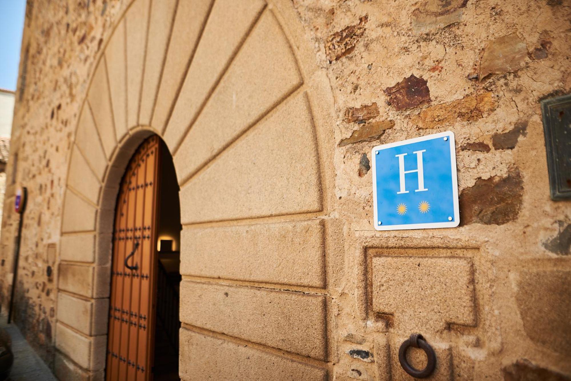 Hotel Casa Palacio Pereros Caces 外观 照片